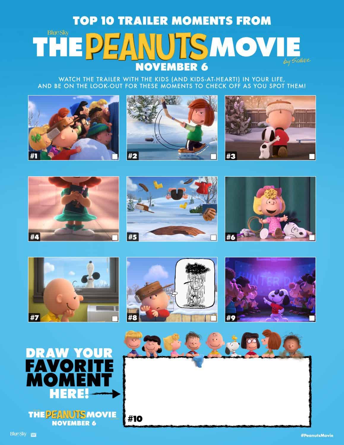 The Peanuts Movie Trailer Ann Arbor with Kids